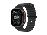 Apple Watch Ultra 3 GPS & 5G 49mm Sort Titanium Case med Sort Ocean Band