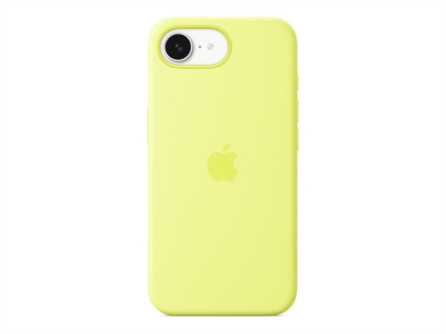 Apple iPhone 16e Silicone Case Neongul