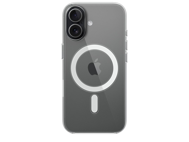 Apple iPhone 17 Clear Case med MagSafe