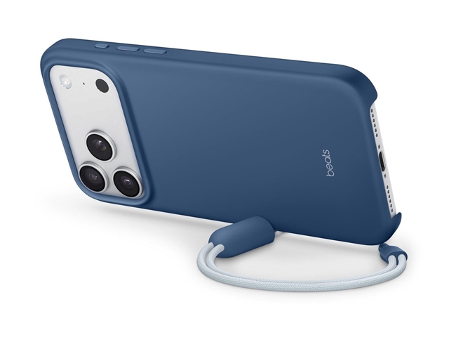 Apple iPhone 17 Pro Max Kickstand Case med MagSafe og Camera Control Fjeldblå
