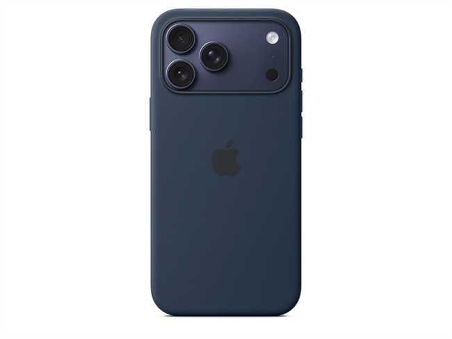 Apple iPhone 17 Pro Max Silicone Case med MagSafe Midnat