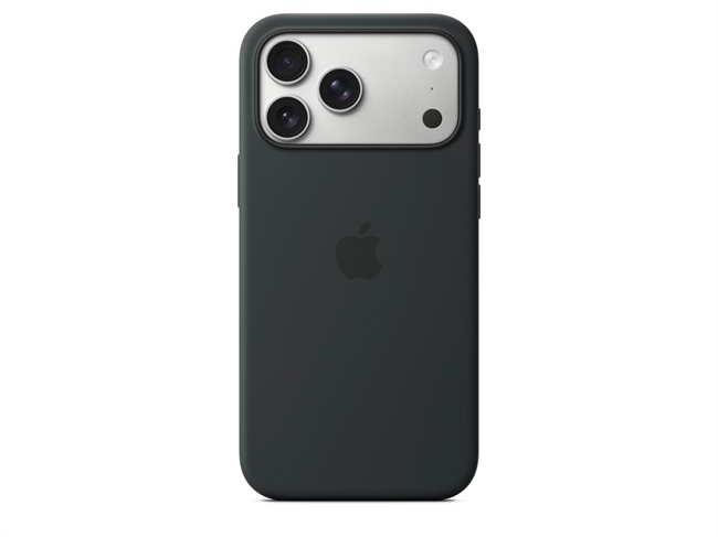 Apple iPhone 17 Pro Max Silicone Case med MagSafe Sort