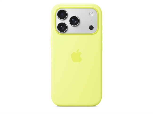 Apple iPhone 17 Pro Silicone Case med MagSafe Neongul