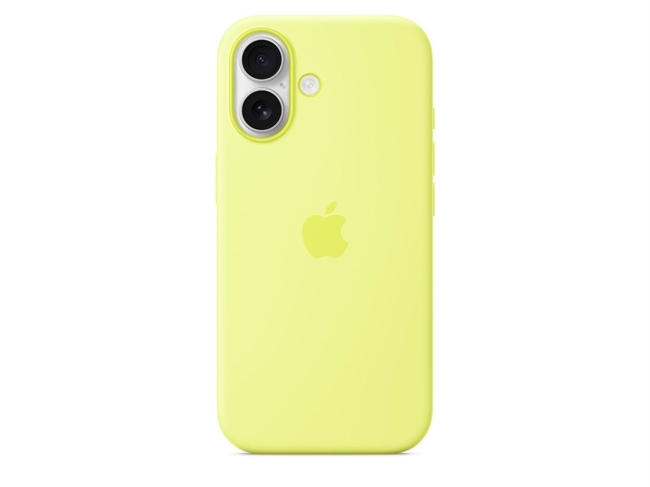 Apple iPhone 17 Silicone Case med MagSafe Neongul