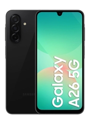 Samsung Galaxy A26 5G 128GB 6GB Sort Dual-SIM