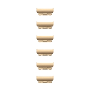 Apple Watch 46mm Skinnende Guld Link Bracelet Kit