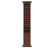Apple Watch 49mm Bordeaux Alpine Loop - Medium - Sort Titanium Finish