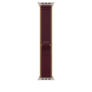 Apple Watch 49mm Bordeaux Trail Loop - S/M - Naturligt Titanium Finish