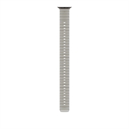 Apple Watch 49mm Halvtransparent Grå Ocean Band Extension - Sort Titanium Finish