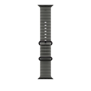 Apple Watch 49mm Halvtransparent Sort Ocean Band - Sort Titanium Finish