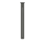 Apple Watch 49mm Halvtransparent Sort Ocean Band Extension - Sort Titanium Finish