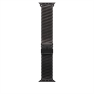 Apple Watch 49mm Sort Titanium Milanese Loop - Medium