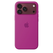 Apple iPhone 18 Pro Max Silicone Case med MagSafe Magenta