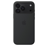 Apple iPhone 18 Pro Max Silicone Case med MagSafe Sort
