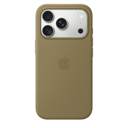 Apple iPhone 18 Pro Silicone Case med MagSafe Olivengrøn