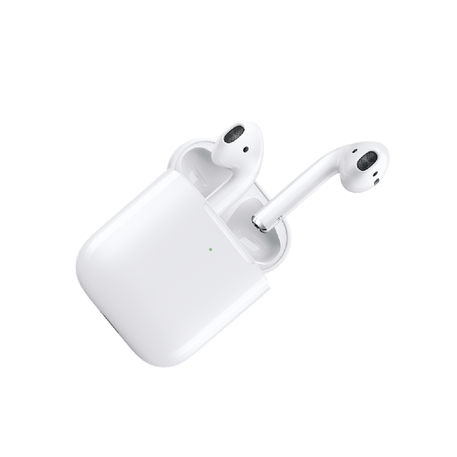 Apple Airpods (2nd Generation) Headset With Wireless Charging Case