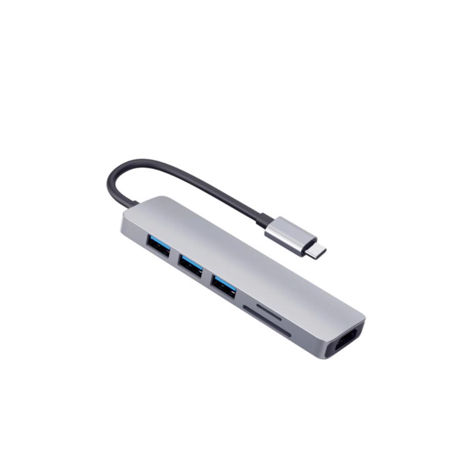 Airsky USB-C 6-i-1 Adapter