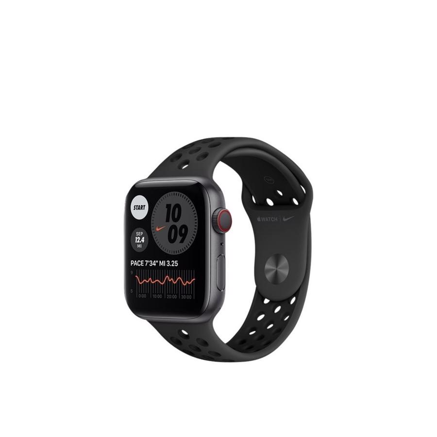Apple Watch Nike Series 6 GPS 44mm Space Grey Aluminium Case med Pure Anthracite/Black Nike Sport Band