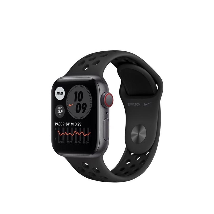 Apple Watch Nike SE GPS 40mm Space Grey Aluminium Case med Anthracite/Black Nike Sport Band