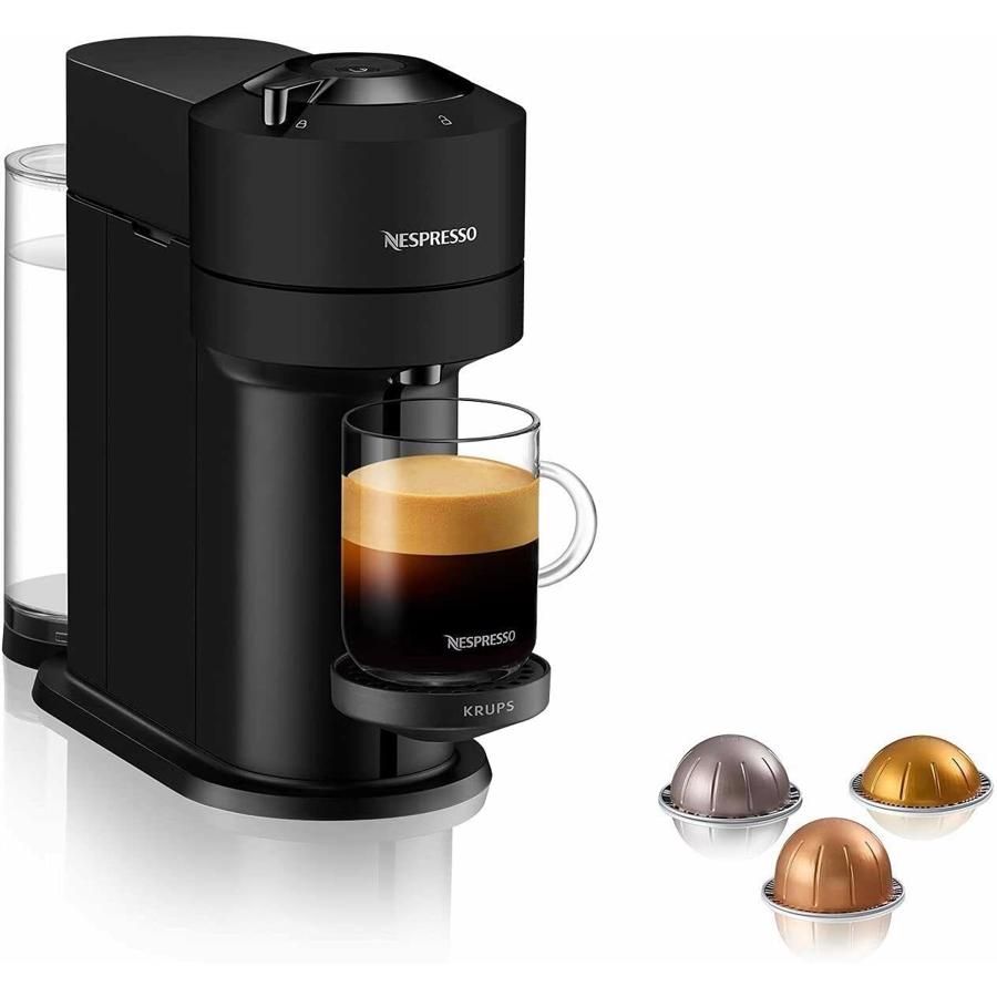 Krups Nespresso Vertuo Next XN910N10 Kapsel kaffemaskine 1,1L Sort