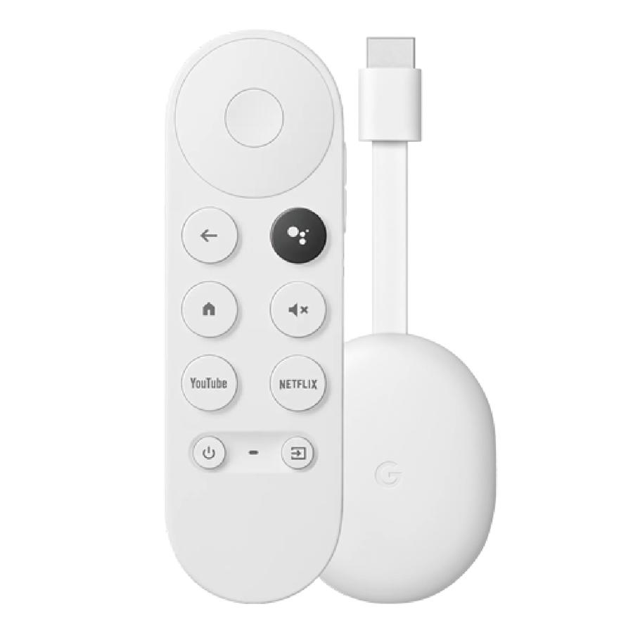 Google Chromecast 4K HDR Med Google TV & Fjernbetjening