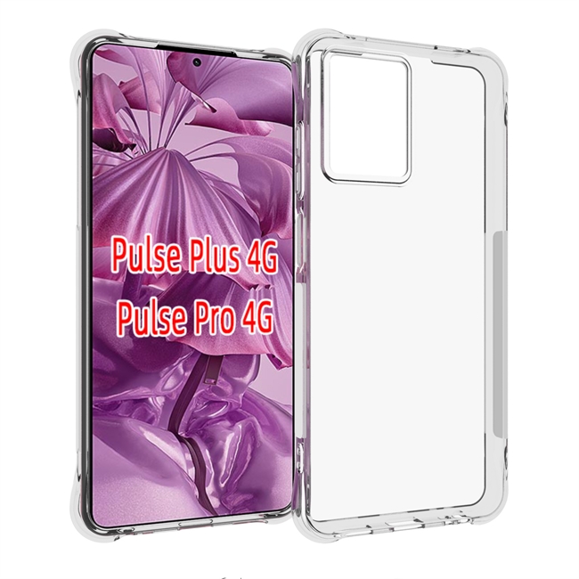 HMD Pulse+ Airbag Shockproof Clear TPU cover