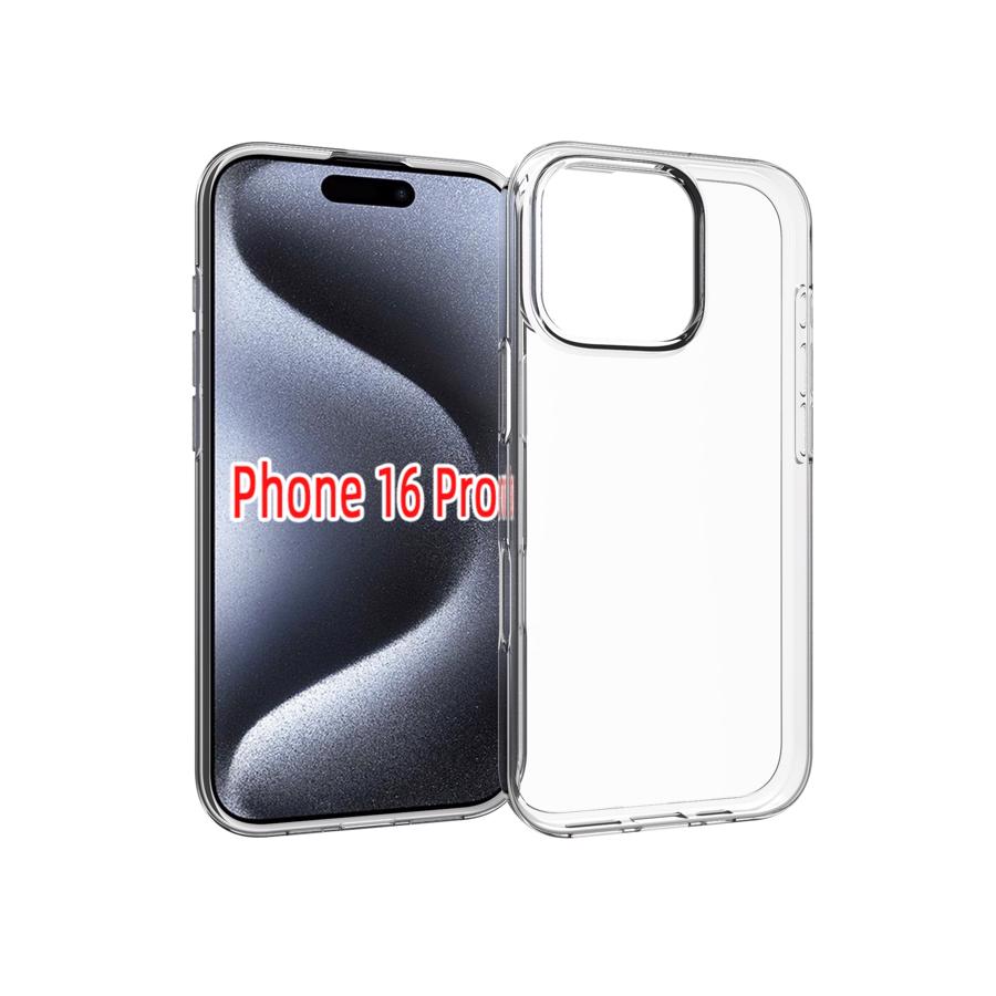 iPhone 16 Pro Clear TPU Cover 