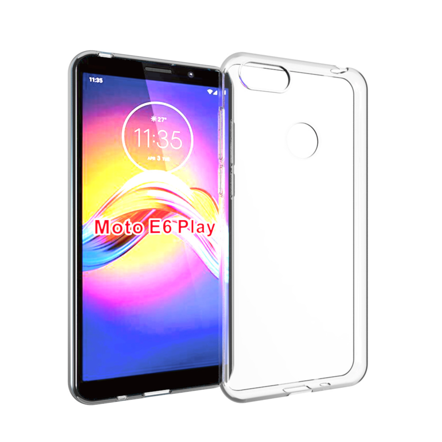 Moto E6 Play Clear Cover