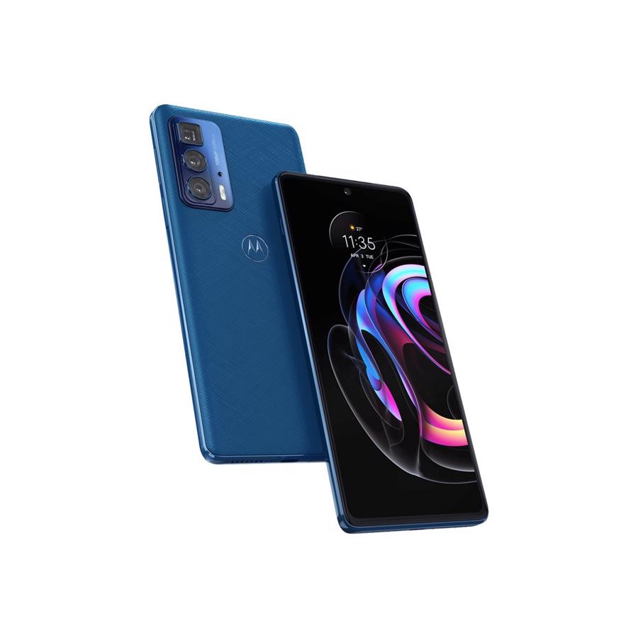 Motorola Edge 20 Pro 256GB Blue Vegan Leather Dual-SIM