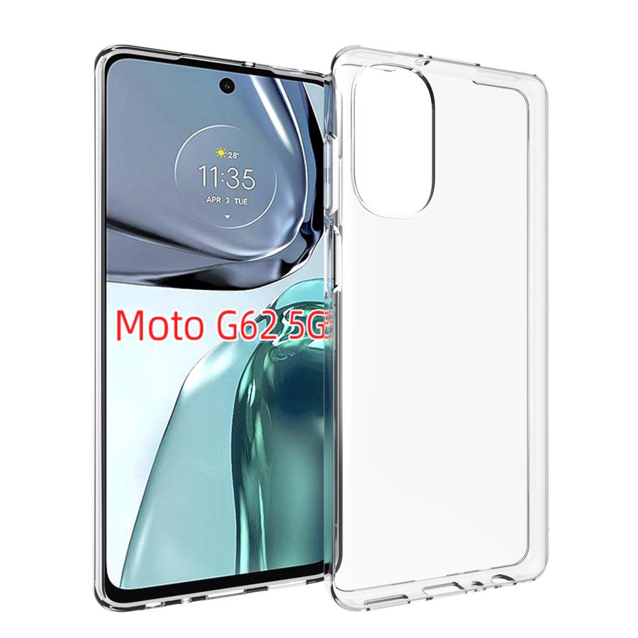Motorola G62 5G Clear TPU Cover