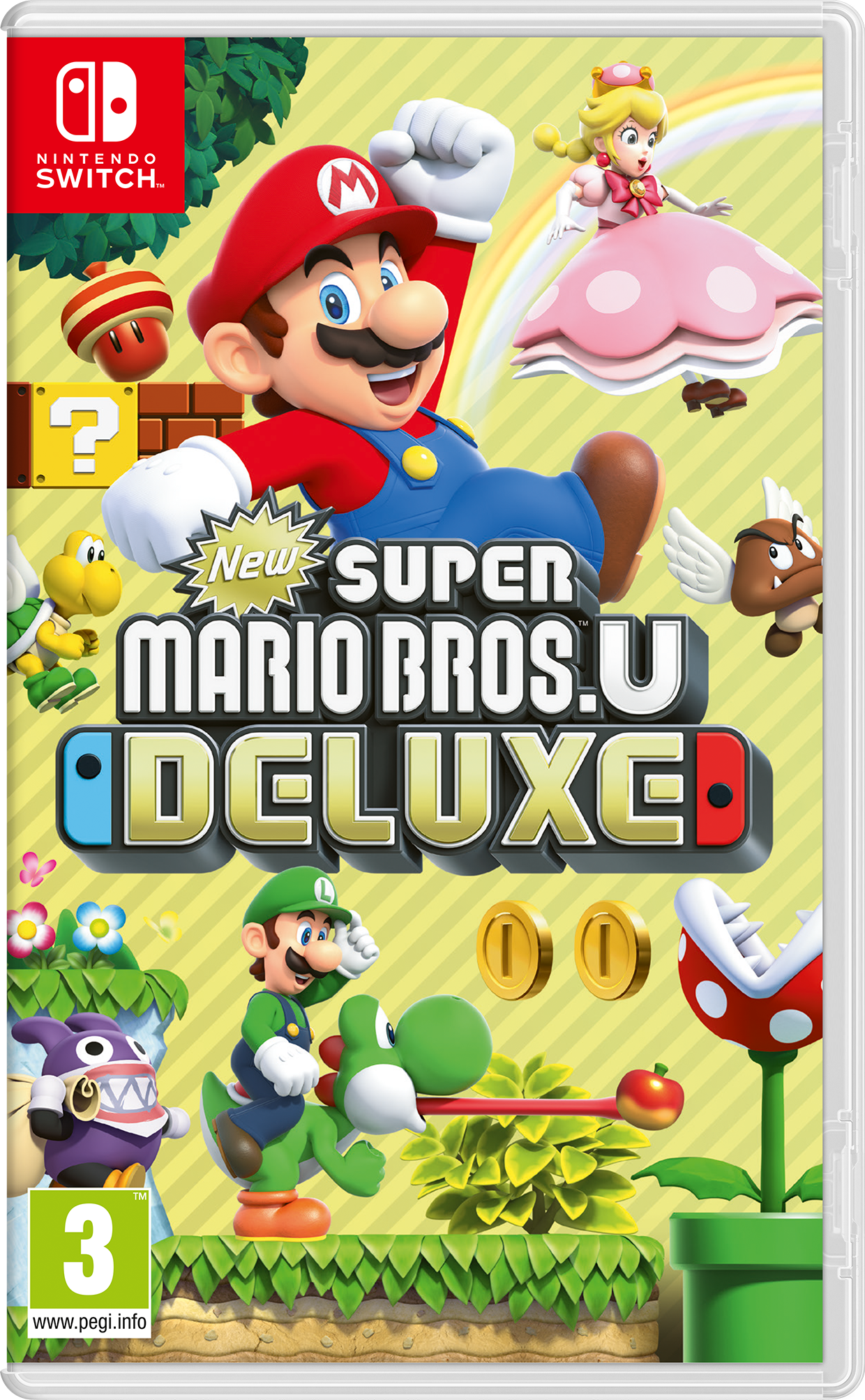 gardin entreprenør Soldat New Super Mario Bros. U Deluxe - Nintendo Switch
