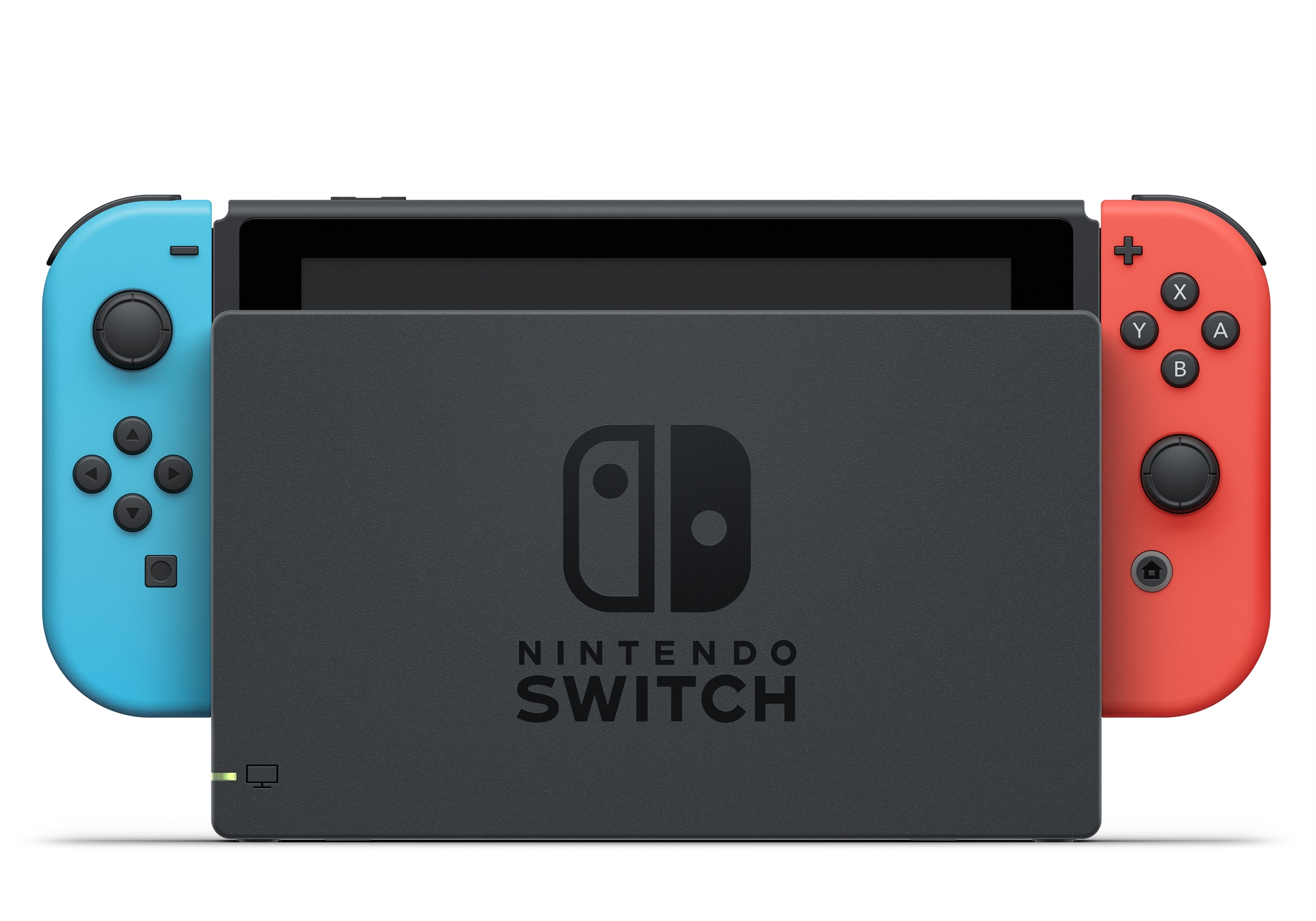 Nintendo Switch - Blue/Neon Red