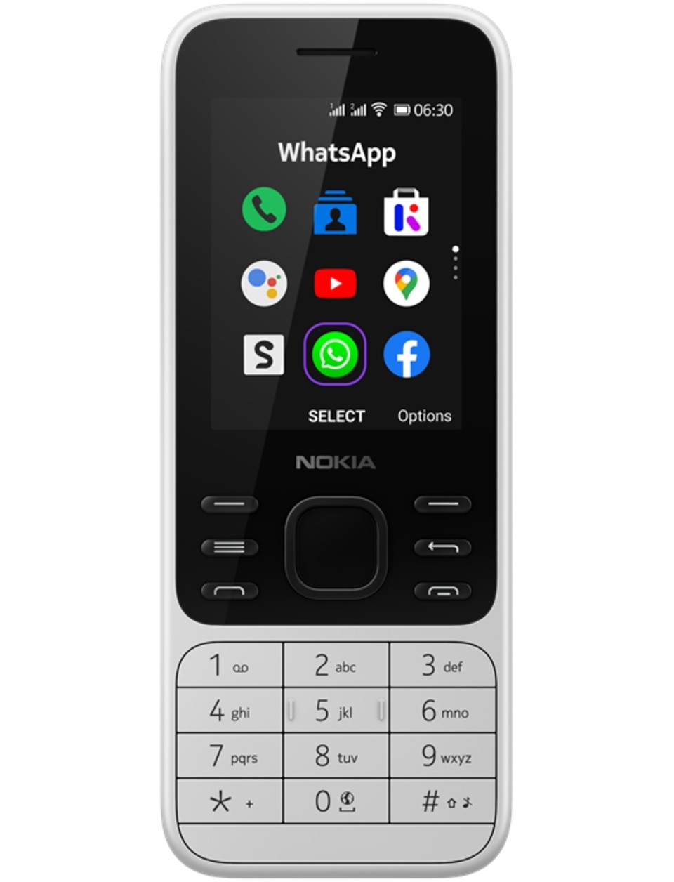 ven kontrast Normalt Nokia 6300 4G 4GB White Dual-SIM