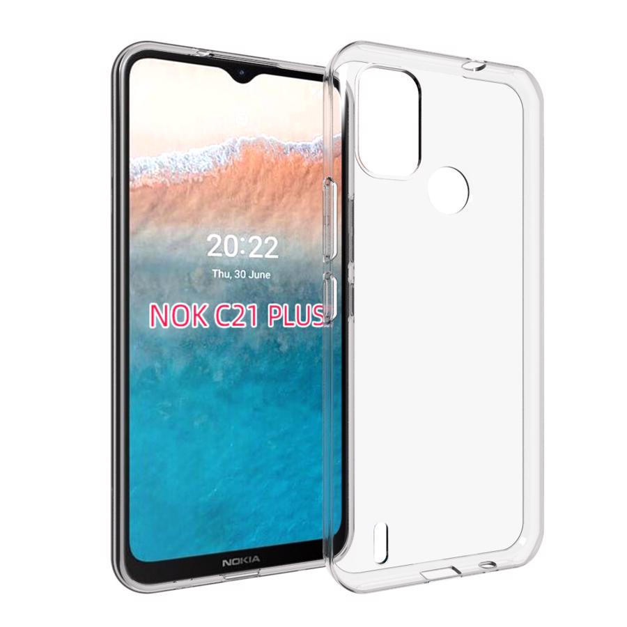 Nokia C21 Plus Clear TPU Cover