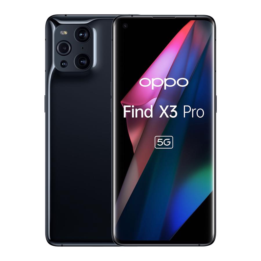 OPPO Find X3 Pro 5G 256GB 12GB Glossy Black Dual-SIM