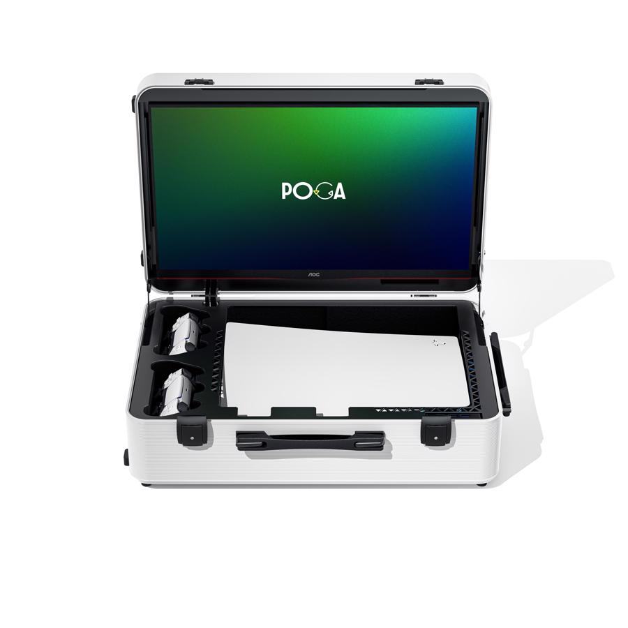 POGA Lux White - M/ Playstation 5 Indlæg