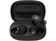 Poly Voyager Free 20 Black Earbuds +Basic Charge Case 
