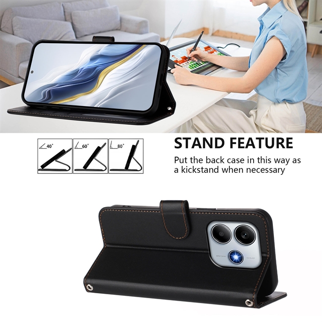 Xiaomi Redmi Note 14 5G Læder Flipcover