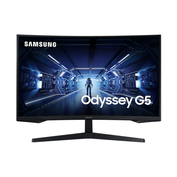 Samsung Odyssey C27G54TQ 27" Curved Gamingskærm - Returvare