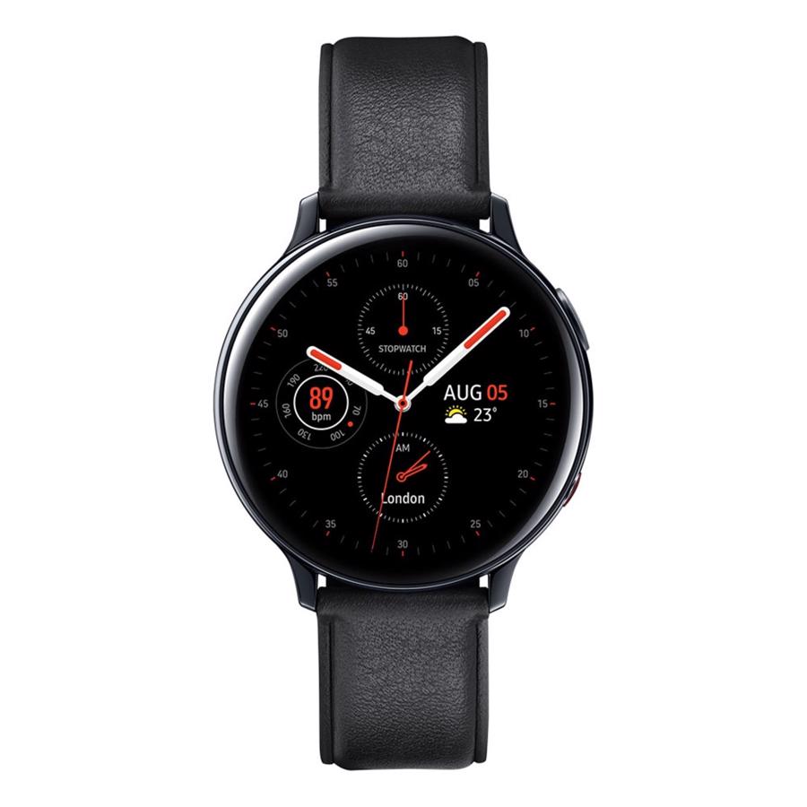 Samsung Galaxy Watch Active 2 Bluetooth 44mm Rustfri stål Sort