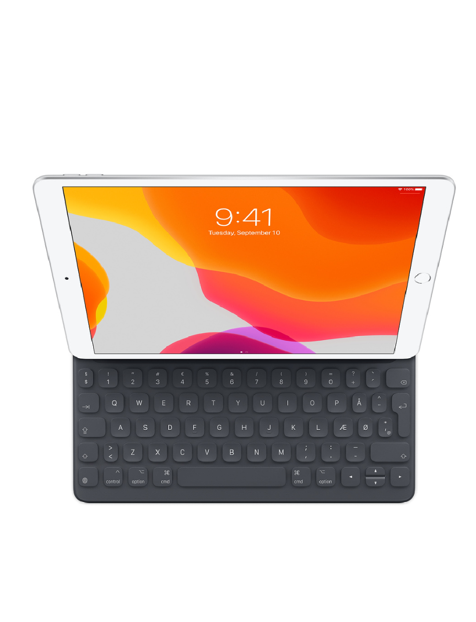 grit Hejse Sanselig Smart Keyboard iPad 10,2(7, 8 og 9 .gen), iPad Pro 10,5 og iPad Air (3.gen)  DK