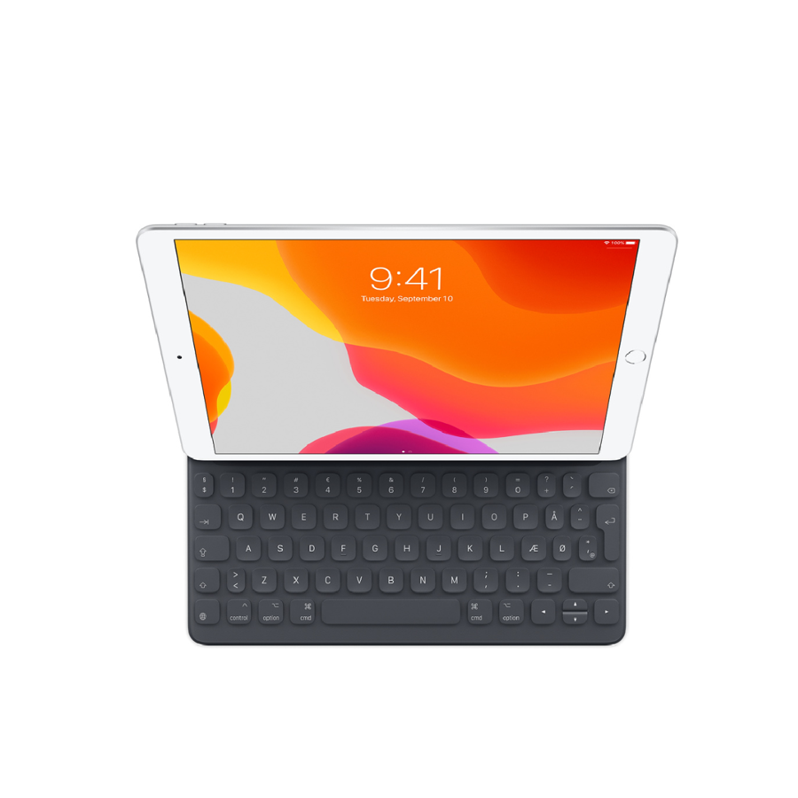 Smart Keyboard iPad 10,2"(7, 8 og 9 .gen), iPad Pro 10,5" og iPad Air (3.gen) DK