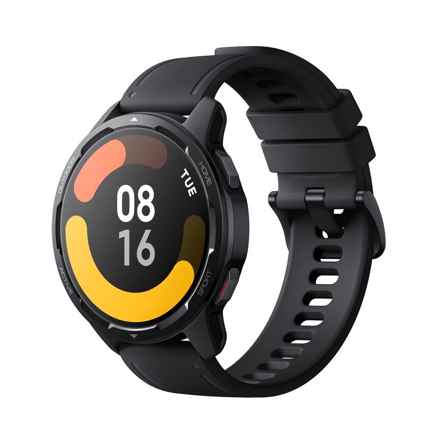 Xiaomi Watch S1 Active GPS 46mm Sort Rustfri Stål med Silikone Rem