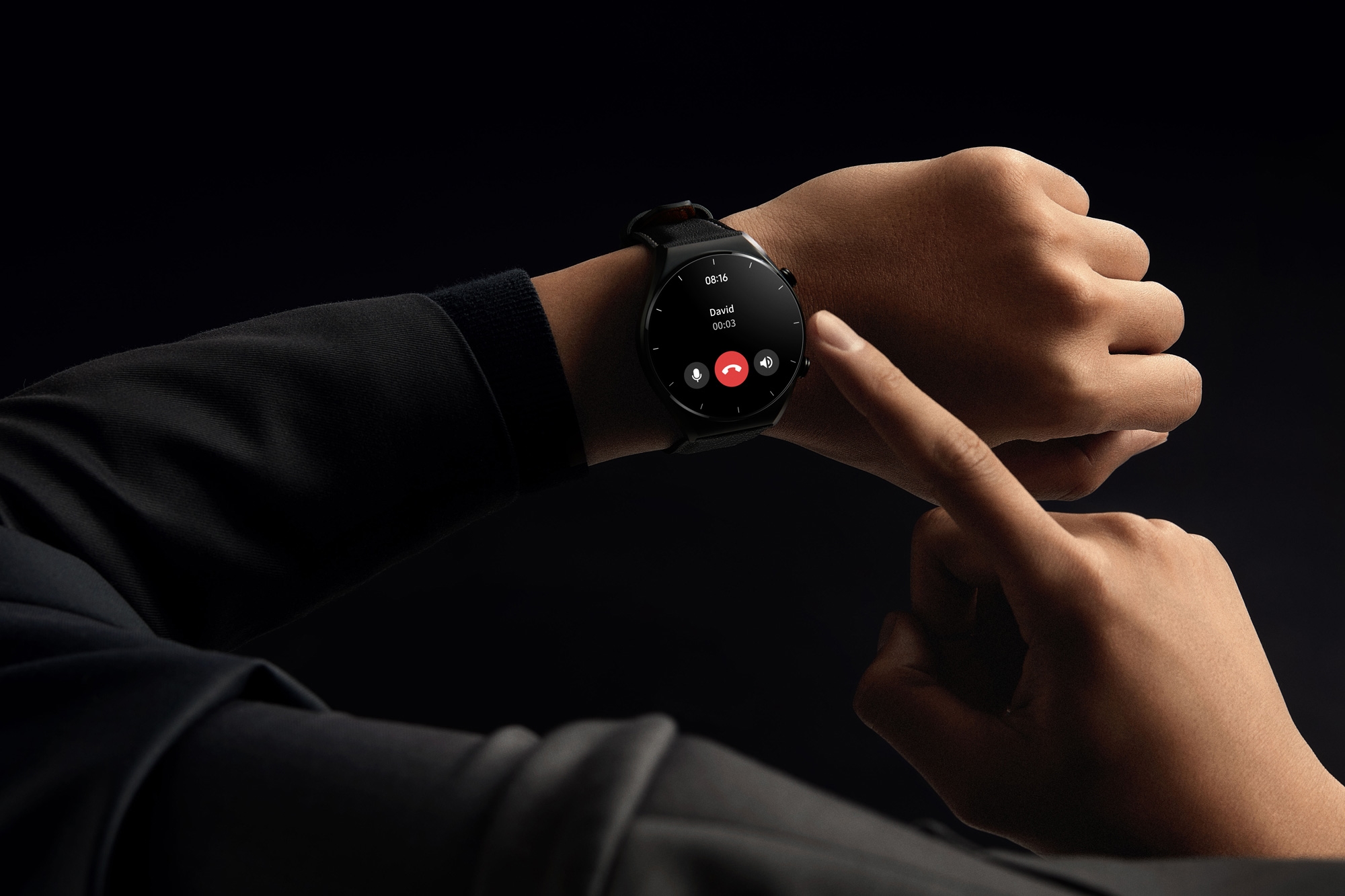 Xiaomi Watch S1 GPS 46mm Rustfri Læder