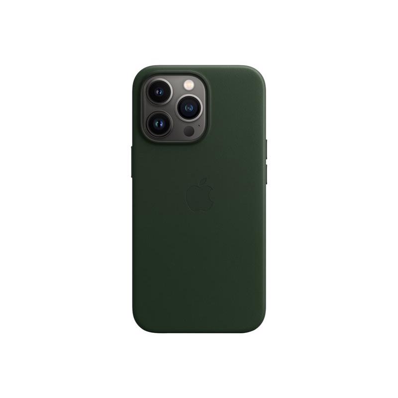 Apple iPhone 13 Pro Leather Case med MagSafe - Sequoia Green