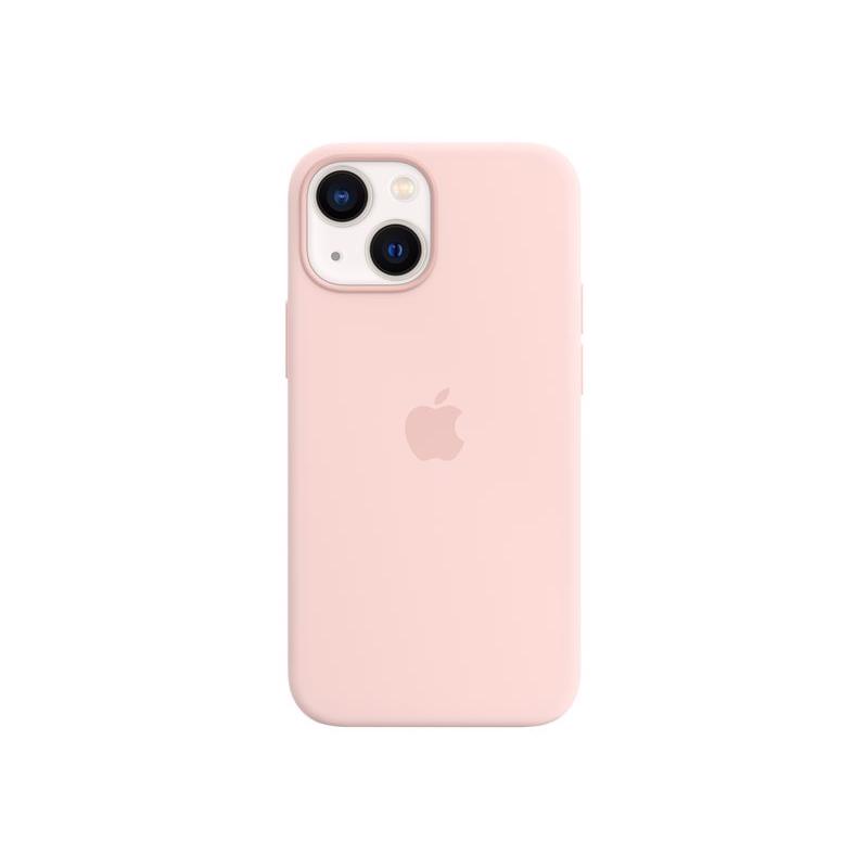 Apple iPhone 13 Mini Silicone Case med MagSafe - Chalk Pink