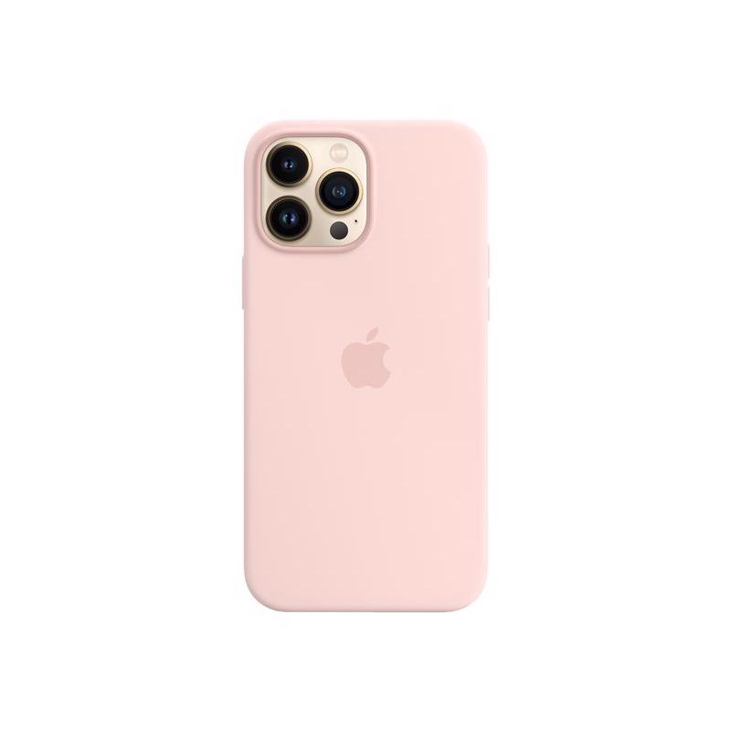 Apple iPhone 13 Pro Max Silicone Case med MagSafe - Chalk Pink
