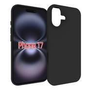 iPhone 17 Sort TPU Cover