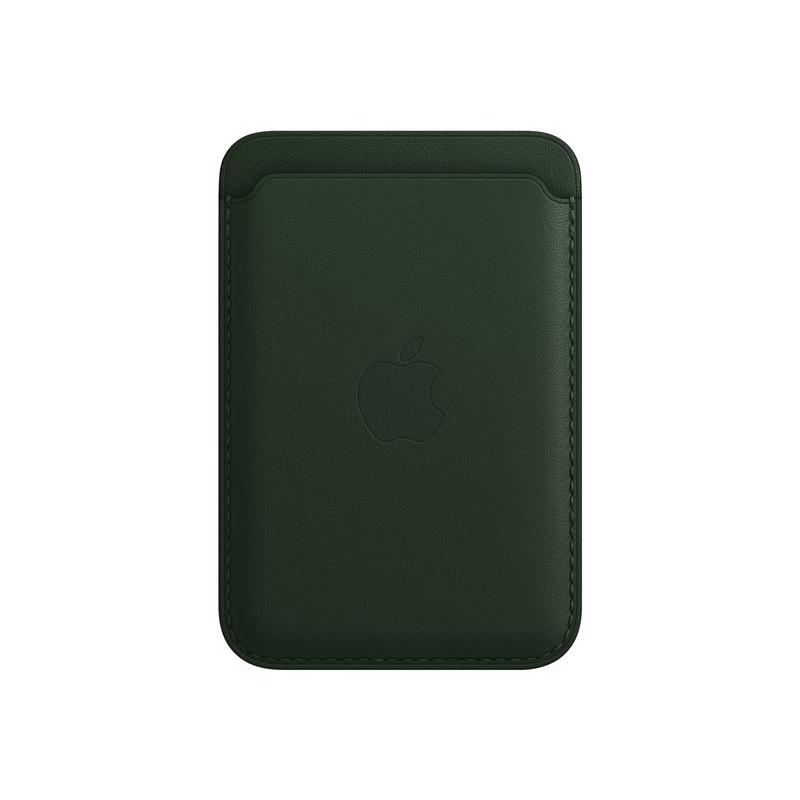 Apple iPhone Leather Wallet med MagSafe - Sequoia Green
