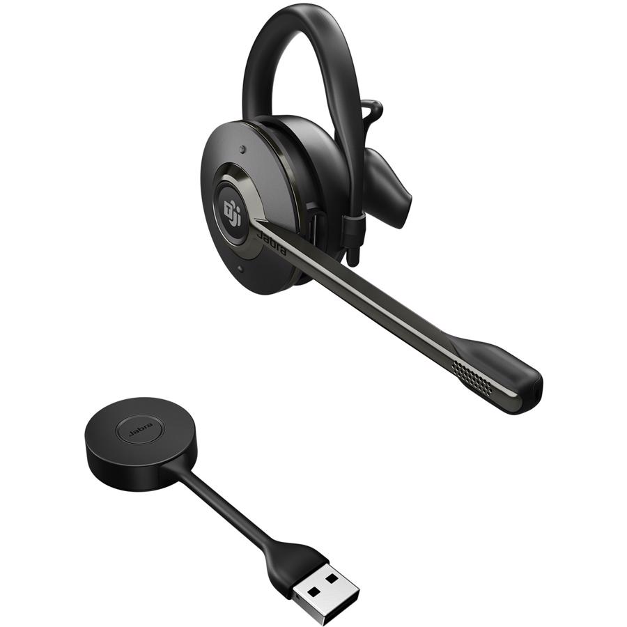 Jabra Engage 55 USB-A MS Mono Convertible Sort, Titanium